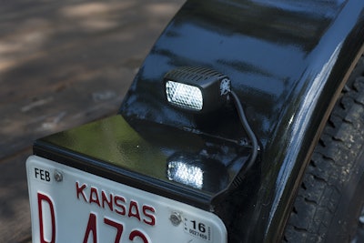 How to Upfitting an equipment trailer with back up lights PHOTOS