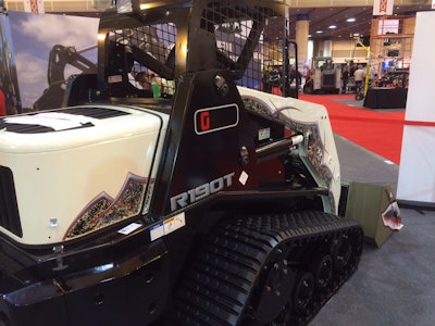 The custom Terex R190T.