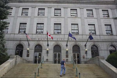City officials say current law allows the former councilor to run a landscaping business from his rural home. Photo: Bangor Daily News.