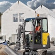 Volvo EC20D compact excavator