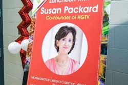 Susan Packard, co-founder of HGTV, was the keynote speaker during the pre-exhibition educational sessions.