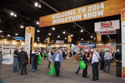 The exhibition hall at last year’s Irrigation Show. Photo: Irrigation Association