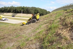 The remote control is good up to 1,000 feet, according to the manufacturer of the Traxx RF. Photo: www.alamo-industrial.com