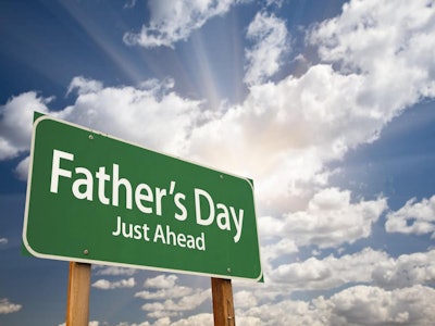 father's day road sign