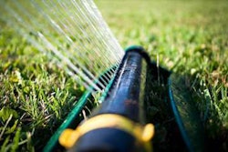 Traditional sprinklers such as this one should be running only rarely in San Diego following the city council’s action this week. Photo: www.flickr.com