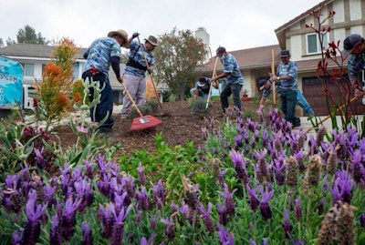 The turf-removal rebate program fueled tremendous growth for California landscaping company Turf Terminators, which is now cutting its workforce drastically. Photo: TurfTerminators.com