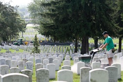 NALP volunteers are shown here at the 2014 Renewal & Remembrance event. Photo: National Association of Landscape Professionals