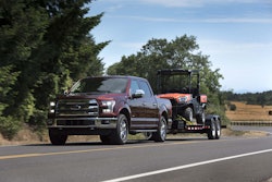 EcoBoost F-150 is a good towing vehicle, but remember to use a weight-distributing hitch for trailered weights above 5,000 pounds. Photo: Bruce W. Smith