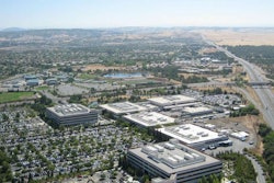 Intel’s seven-building campus in Folsom, California, reduced its water usage by 46 percent. Photo: Google Maps