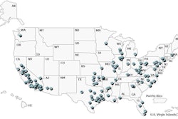 This map shows locations of heat-related fatalities among outdoor workers between 2008 and 2014. It is not an exhaustive list of all worker fatalities from heat exposure during this time period. It includes only those fatalities that involve workers who are covered by either the Federal Occupational Safety and Health Administration (Federal OSHA) or a State OSHA plan.