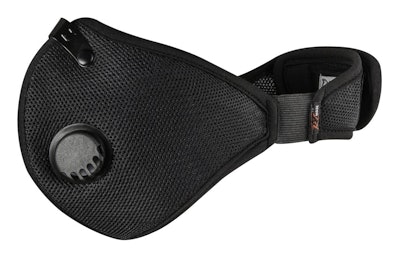 The M2-Mesh Air Filtration Mask is lighter than RZ’s neoprene mask. Photo: RZ Industries