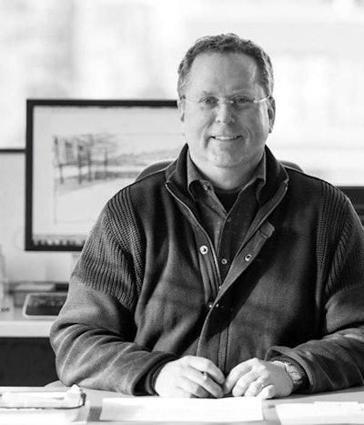 Peter Schaudt was known for his work in Chicago and integrating landscaping with buildings.