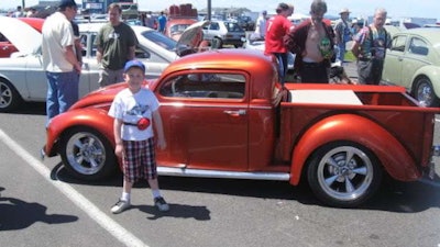The Bugtruck took home some hardware from its first show.