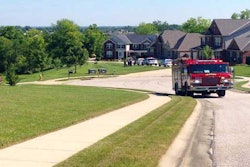 The man was declared dead at the scene after the mower rolled over on him. Photo: Mike Buckingham