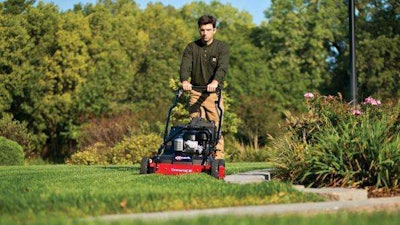The government is predicted to spend $109 million on purchases of mowers, grounds-maintenance equipment, utility vehicles and related machines for 2015. Photo: OPEI