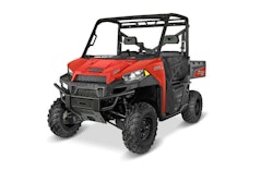 The new Ranger 570 Full-Size retails for $9,999. It has a 60-inch wide three-seat chassis and a rear-mounted 44 horsepower ProStar 570 engine. Photo: Polaris