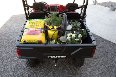 The Polaris Ranger 570 boasts of a 1,500 pounds towing capacity and payload and 800 pounds of bed capacity. Photo: Polaris