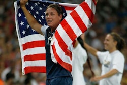 U.S. Women’s National Soccer Team co-captain Abby Wambach is speaking out on the benefits of natural grass vs. synthetic turf. Photo: RISE