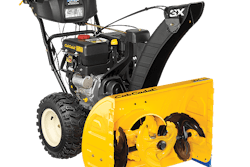 Among other features, the 3X snow thrower from Cub Cadet has heated hand grips. Photo: Cub Cadet