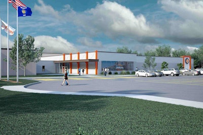 A digital rendering of Ariens’ future 45,000-square-foot Design and Development Center. Photo: Ariens