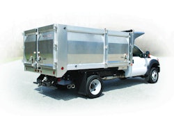 The Aluminum Landscape truck body is corrosion resistant and carries a five-year warranty. Photo: Crysteel Manufacturing