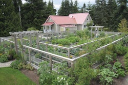 Keeping deer out with fences can be both effective and decorative. Photo: John Neff