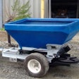 The Eco 50 Compost Spreader hasa spreading width of 3-18 feet. Photo: Ecolawn