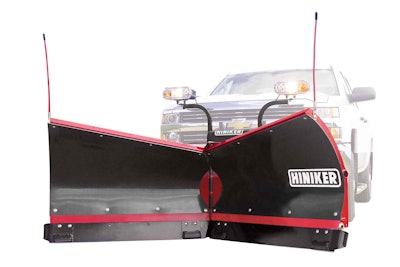The 9200 series V-plow is available in 8.5-foot and 9.5 foot widths. Photo: Hiniker