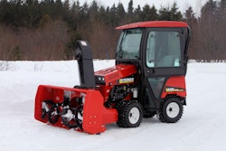 The SB648 Professional Snow Blower has a 48-inch-wide clearing path. Photo: Steiner