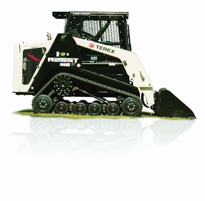 Terex says the machine’s narrow width, among other features, makes it a wise choice for landscape contractors. Click to enlarge. Photo: Terex