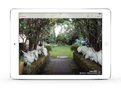 Here is an example of what viewing pictures on Houzz.com looks like on an iPad. Photo: Houzz