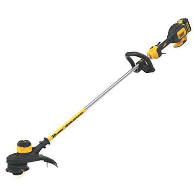 Dewalt says its trimmer is a good fit for professional landscapers. Photo: Dewalt