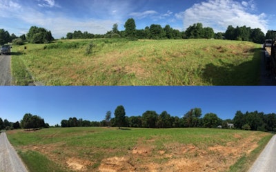 Another before and after example of Visual Edge clearing out forest undergrowth. Click to enlarge. Photo: Visual Edge
