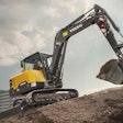 Volvo Construction Equipment says the new EC60E is compact enough for landscaping jobsites and powerful enough for your largest construction and installation jobs. Photo: Volvo Construction Equipment