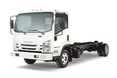 Production of the 2016 NPR Diesel is set to begin in November and the truck should be available in North America soon thereafter. Photo: Isuzu