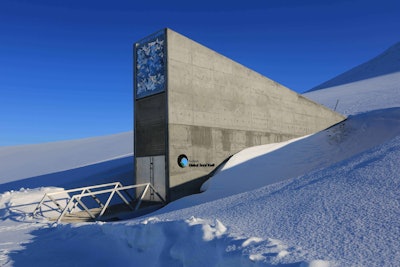 The Global Seed Vault cost the country of Norway $9 million dollars to build. Photo: explorerray.com