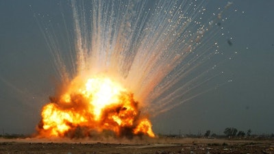 The U.S. Department of Defense estimates that around 10 million hectares worldwide have been contaminated.