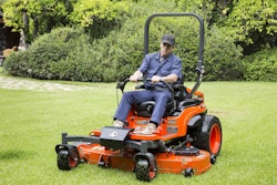 Kubota says its newest zero-turn mowers were designed with performance, comfort and ease of use in mind. Photo: Kubota