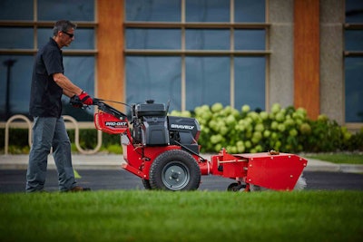 The new Pro-QXT Tractor features one-person attachment changeover. Photo: Gravely