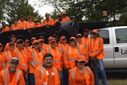 LandCare support staff, including clerks and accountants, joined the field technicians for CommunityCare Day. Photo: LandCare
