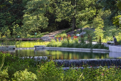 The Native Plant Garden at the New York Botanical Garden is one of Oehme, van Sweden’s numerous high-profile projects. Photo: Robert Benson
