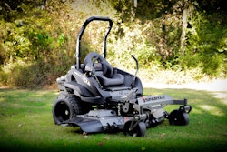 Spartan’s zero-turn mowers were designed with muscle cars from the ’60s and ’70s in mind. Photo: Spartan Mowers