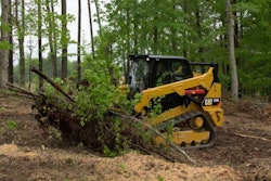 Caterpillar adds to its collection of mulching attachments with two more. Photo: Caterpillar.