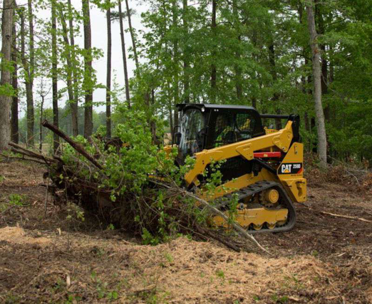 Caterpillar Introduces Hand And Foot Controls, New Mulchers 