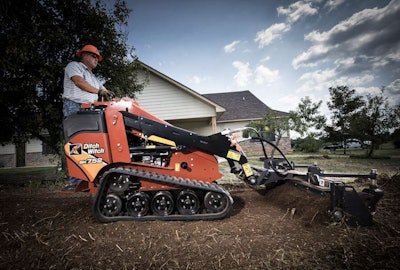 The Ditch Witch SK752 has a 24.8-horsepower Kubota diesel engine. Photo: Equipment World