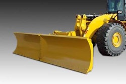 This 20-footer is composed of two 10-foot plows connected with a 3-inch steel pin. Photo: Henke Manufacturing