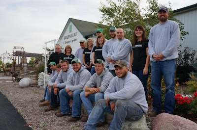 Greenleaf Landscaping & Gardens employees think like owners, say the Schusters, coming up with creative ways to accomplish tasks. Photo: Marcia Gruver Doyle