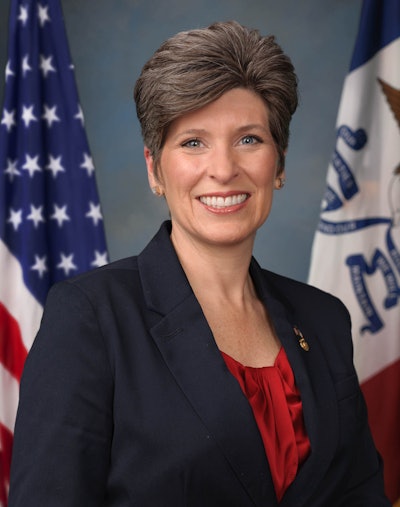 Senator Joni Ernst offered S.J. Res 22 to eliminate WOTUS after S. 1140 was blocked by Democratic senators. Photo: Wikipedia