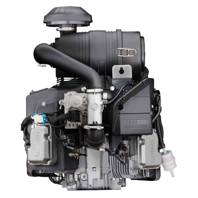 The company is incorporating the new EFI system into select models of FX Series and FS Series engines, with plans to use it in additional models. Photo: Kawasaki