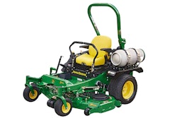 Several models of John Deere mowers can be converted. EnviroGard set up a training program for John Deere dealers’ service technicians.
